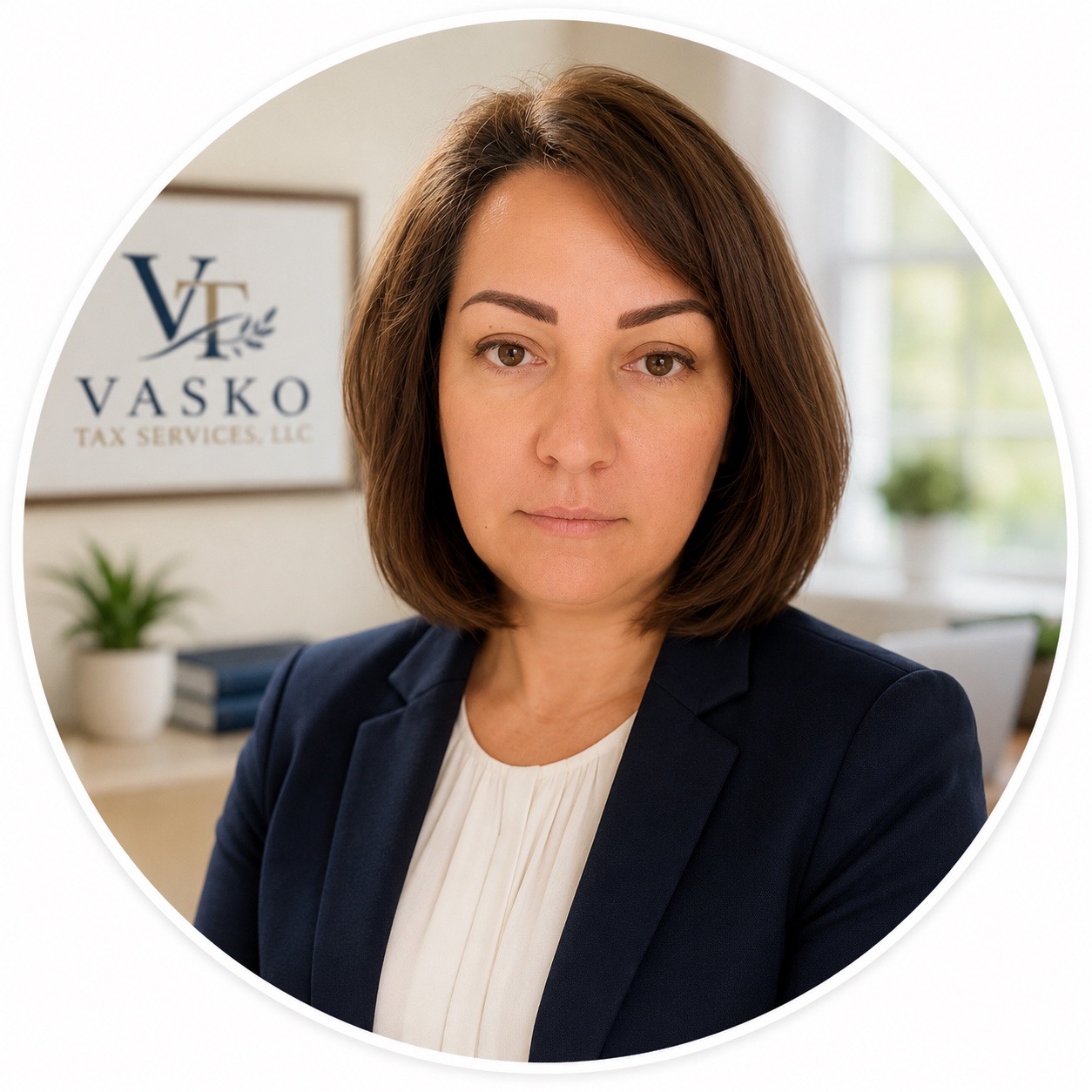 Katerina Vasko, founder of Vasko Tax Services, LLC
